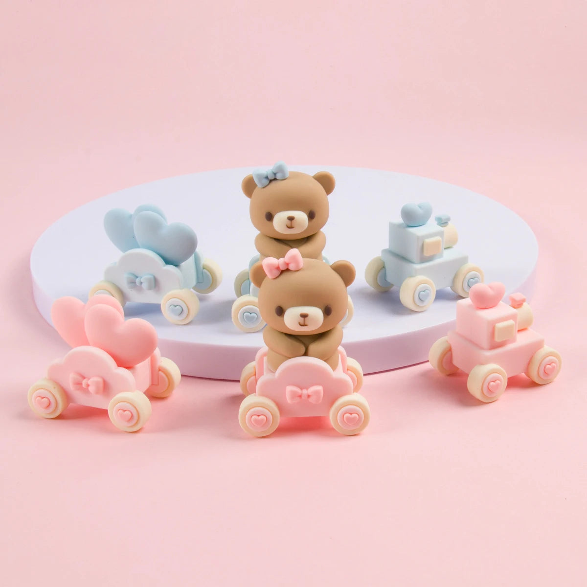 Teddy cake decorations