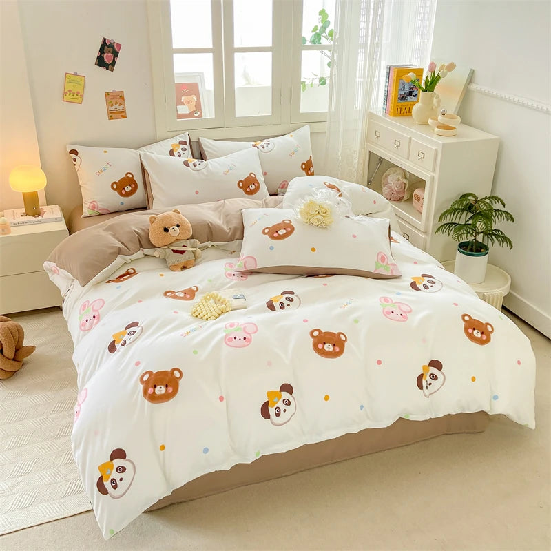 Duvet cover teddy bear