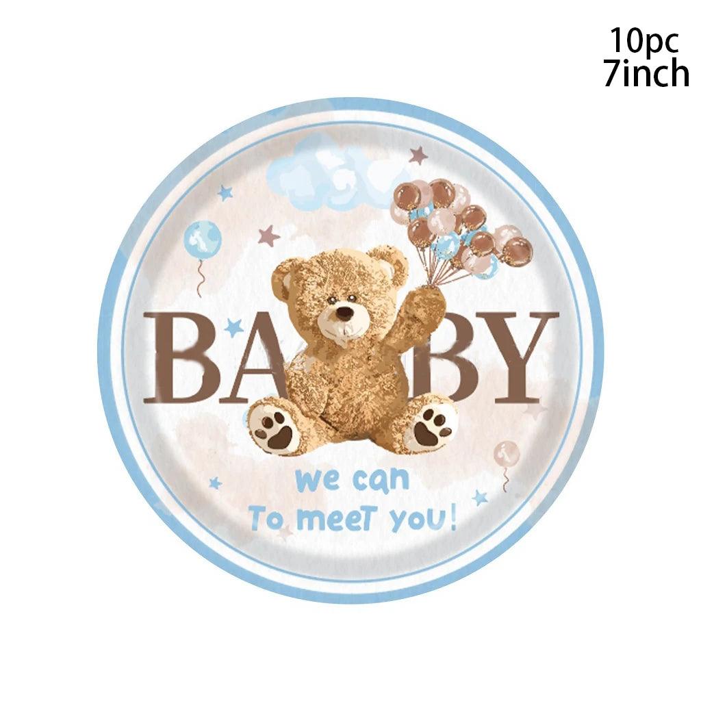 Teddy bear theme baby shower