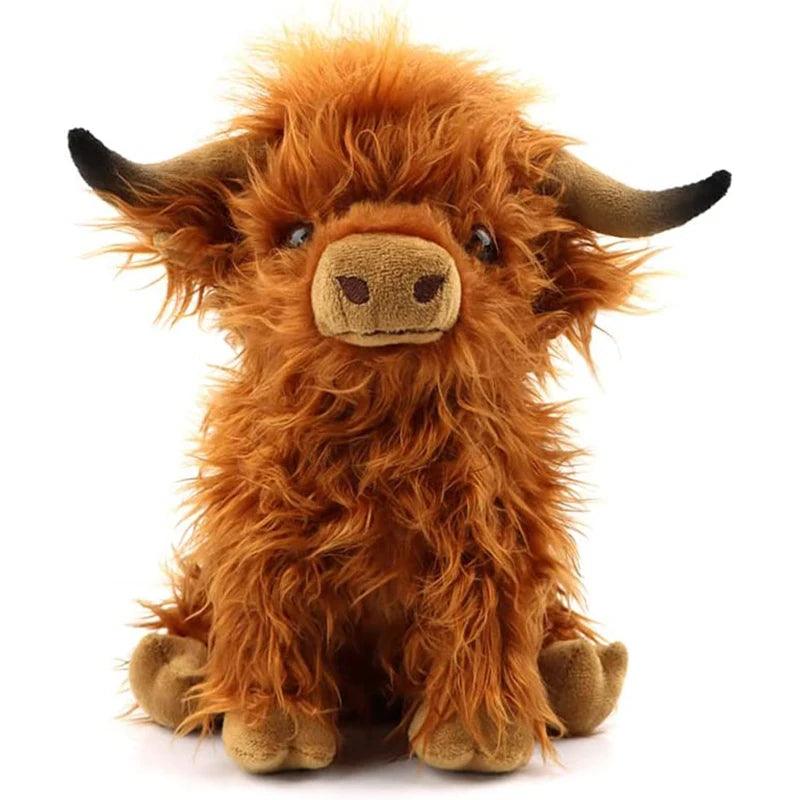 Highland cow plush toy