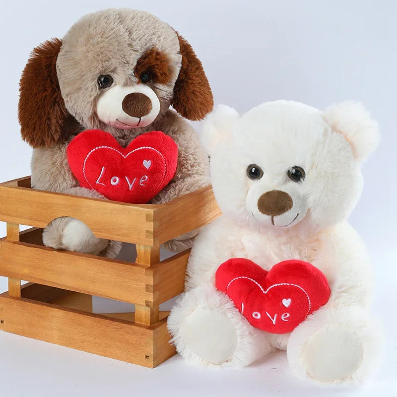 Teddy bear with love heart