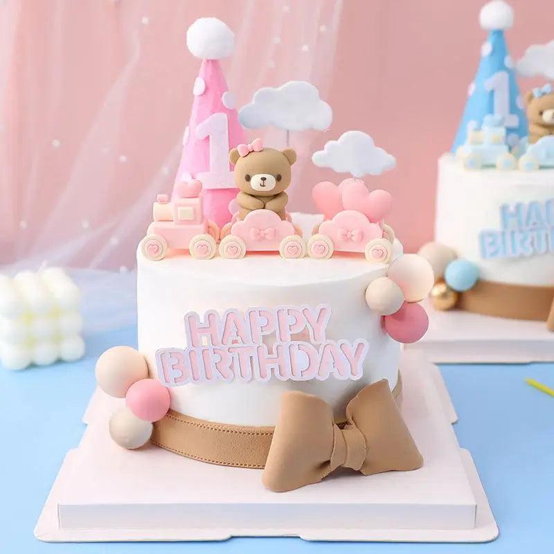 Teddy bear cake