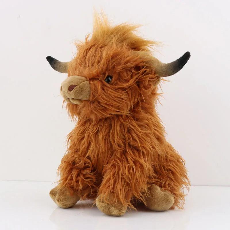 Highland cow teddy bear