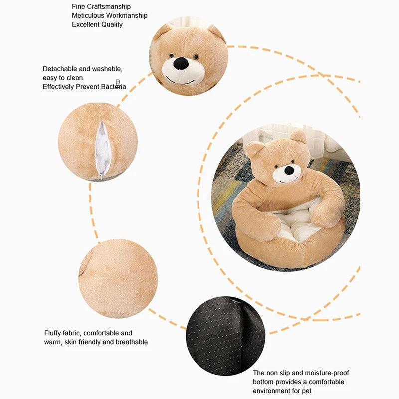 Teddy bear sleeping bag