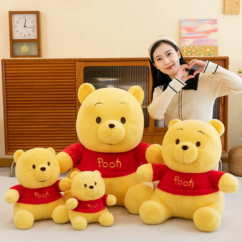 Large plush winnie the pooh bear