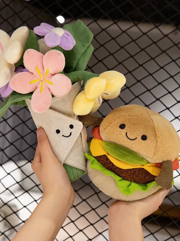 Burger plush