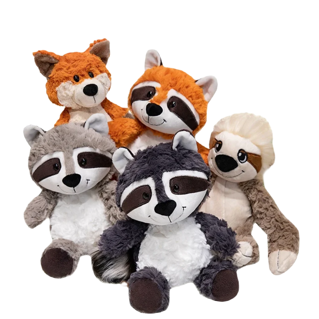 Raccoon plush toy