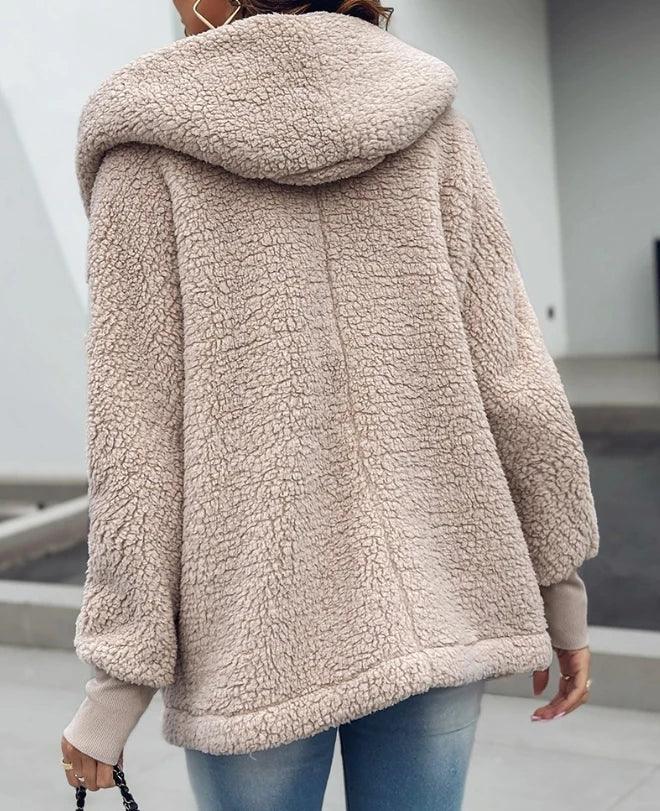 Teddy bear hooded jacket