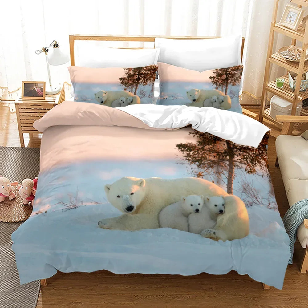 Teddy duvet set king size