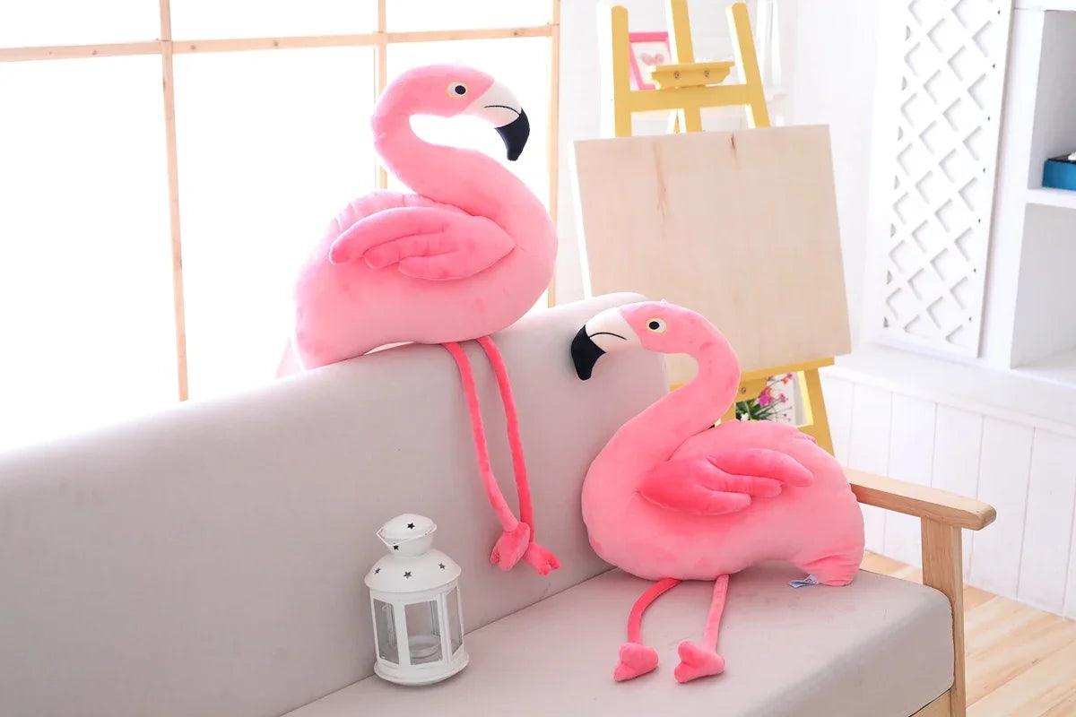 Flamingo plush animal