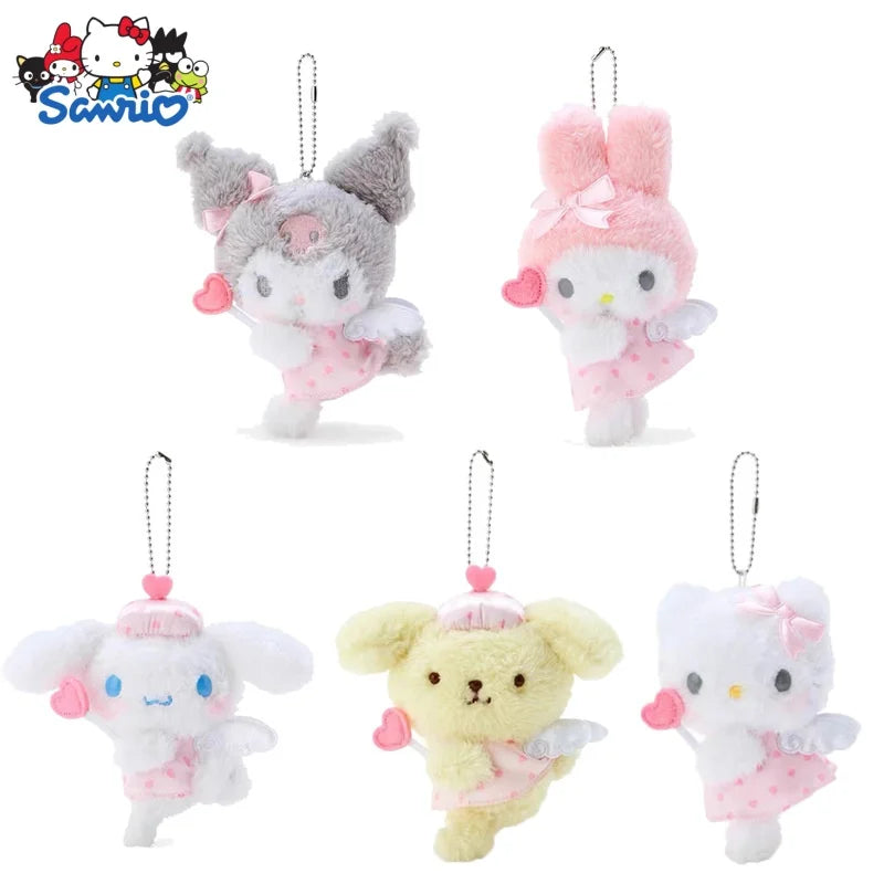 Hello kitty keychain plush