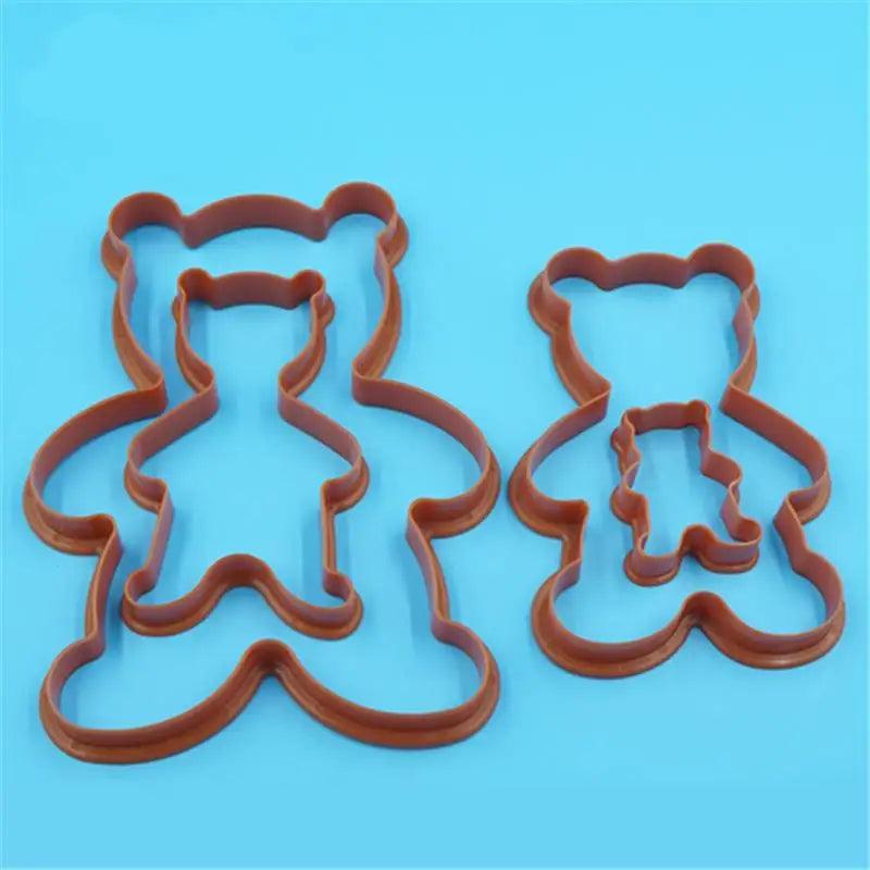 Teddy bear cookie cutter