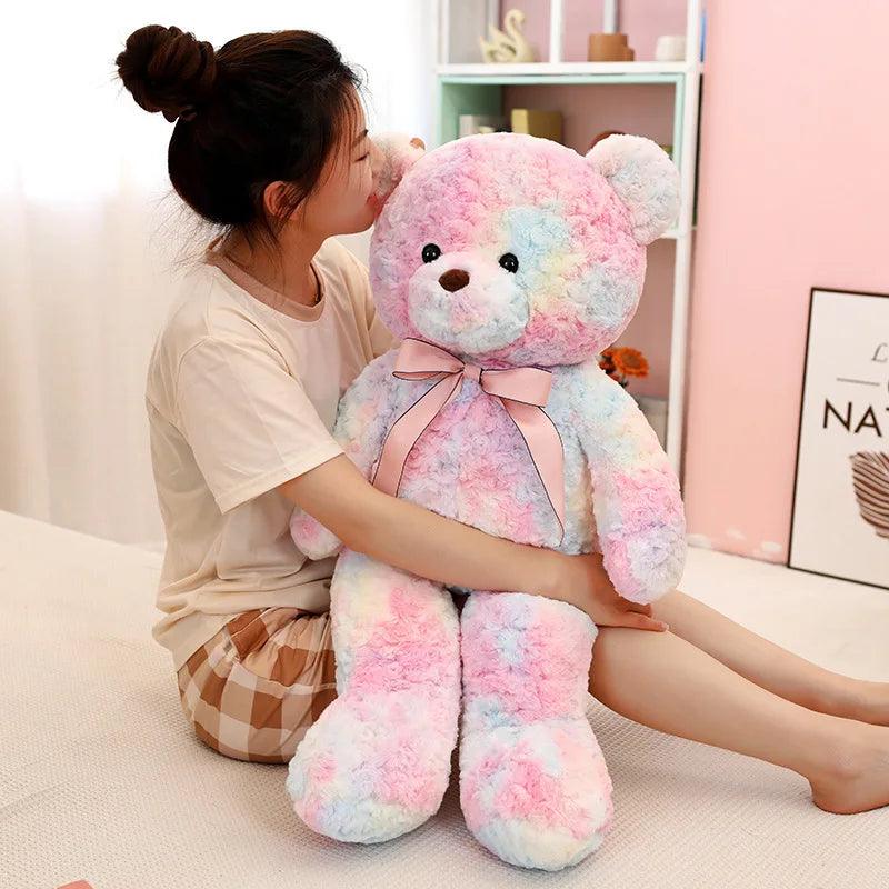 Pink colour teddy bear