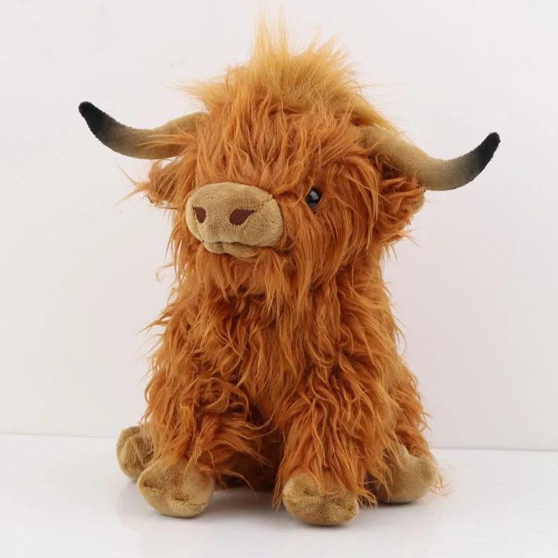 Highland cow teddy bear