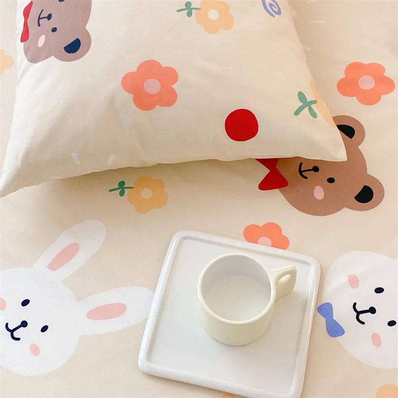 Teddy bear bed sheets