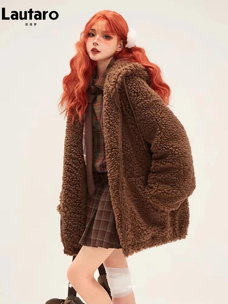 H&M teddy bear jacket