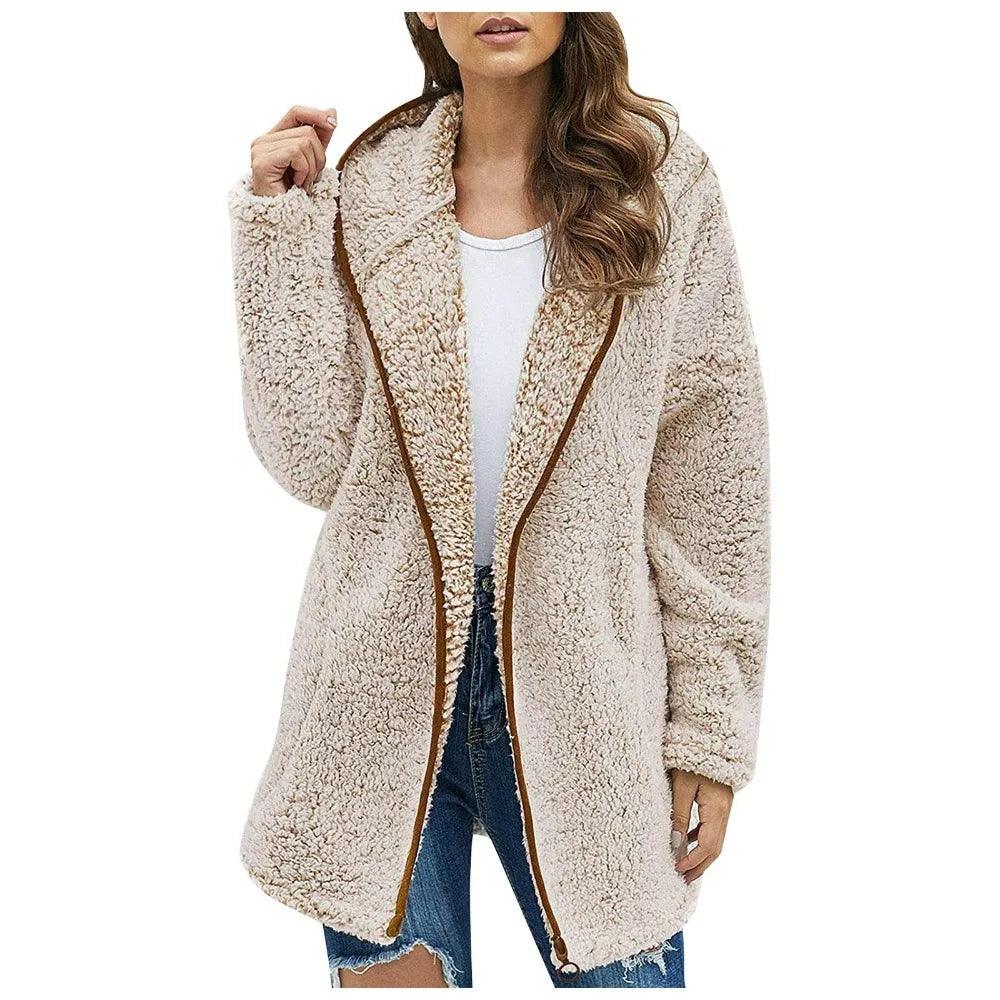 Teddy bear womens jacket