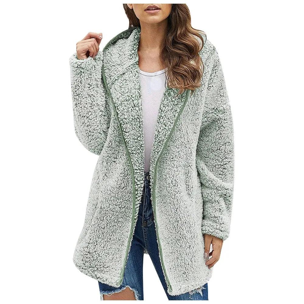 Teddy bear womens jacket