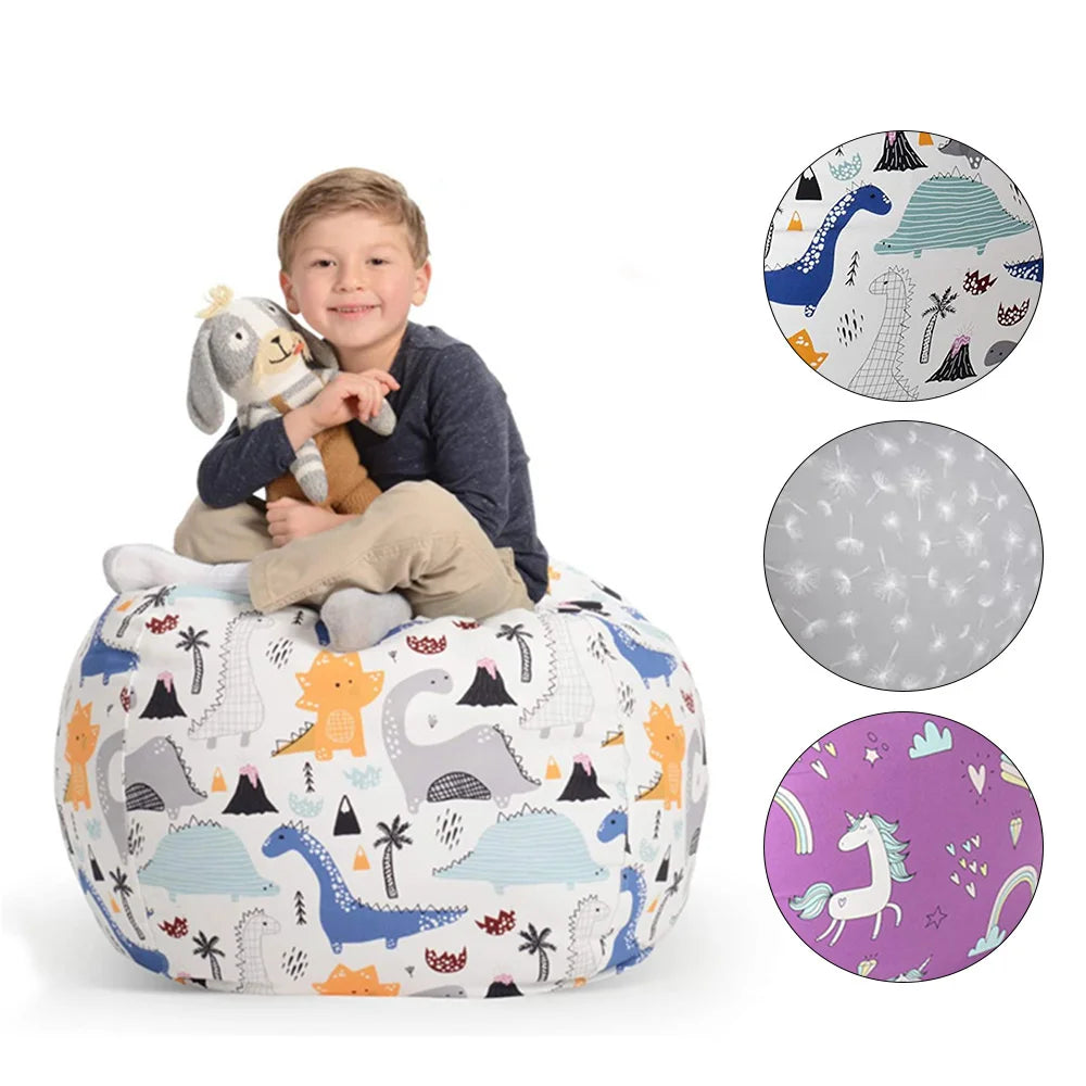 Teddy storage bean bag