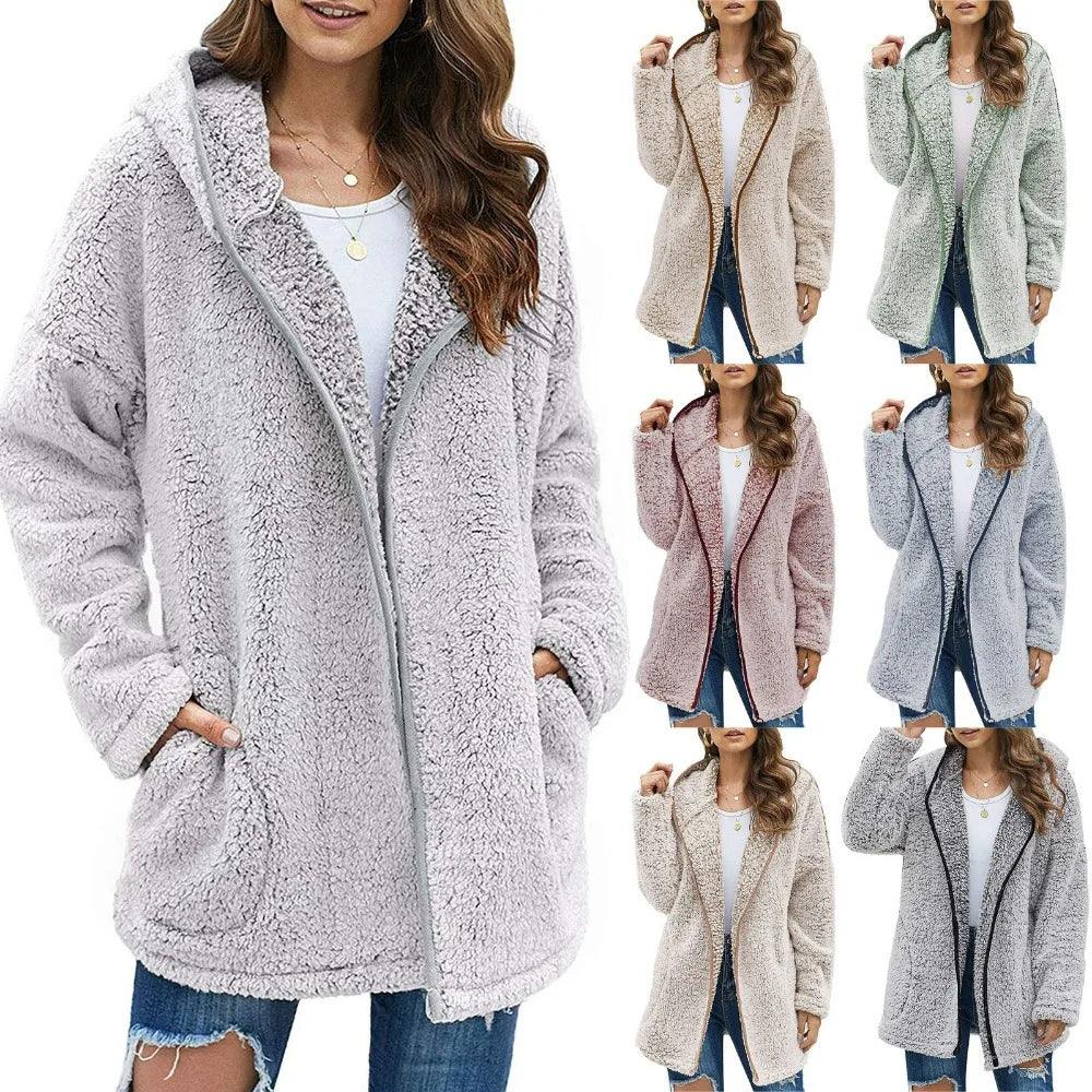 Teddy bear womens jacket