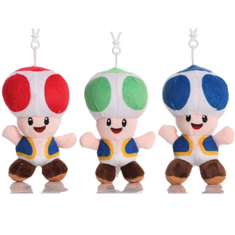 Toad plushes