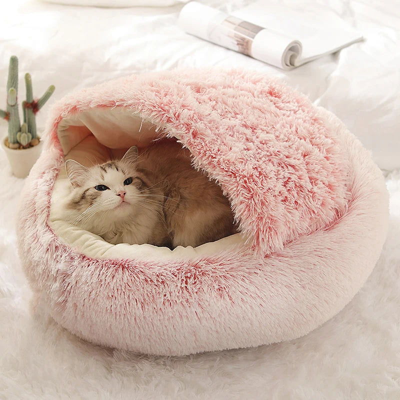 Plush bed