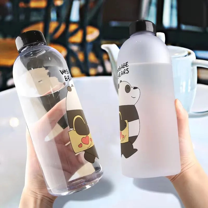 Teddy bear water bottles