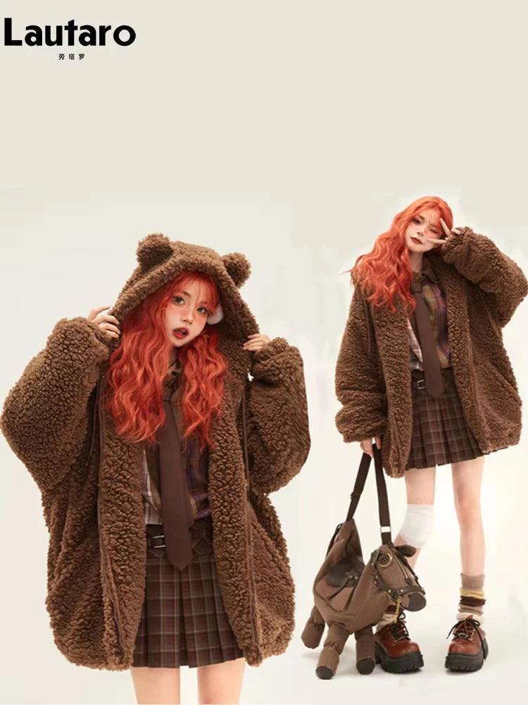 H&M teddy bear jacket