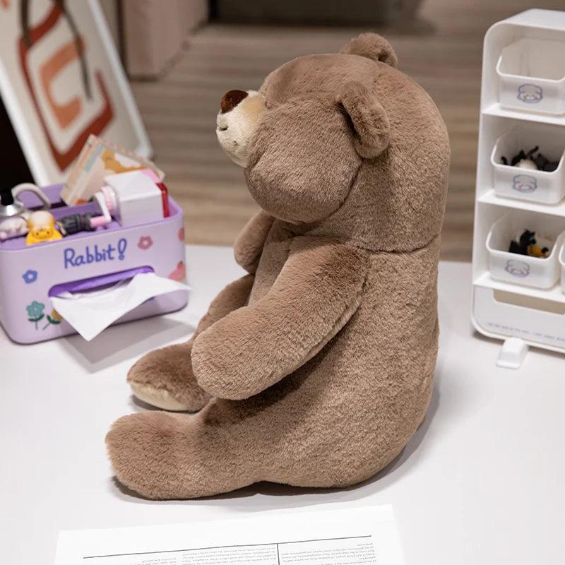 Large brown teddy bear