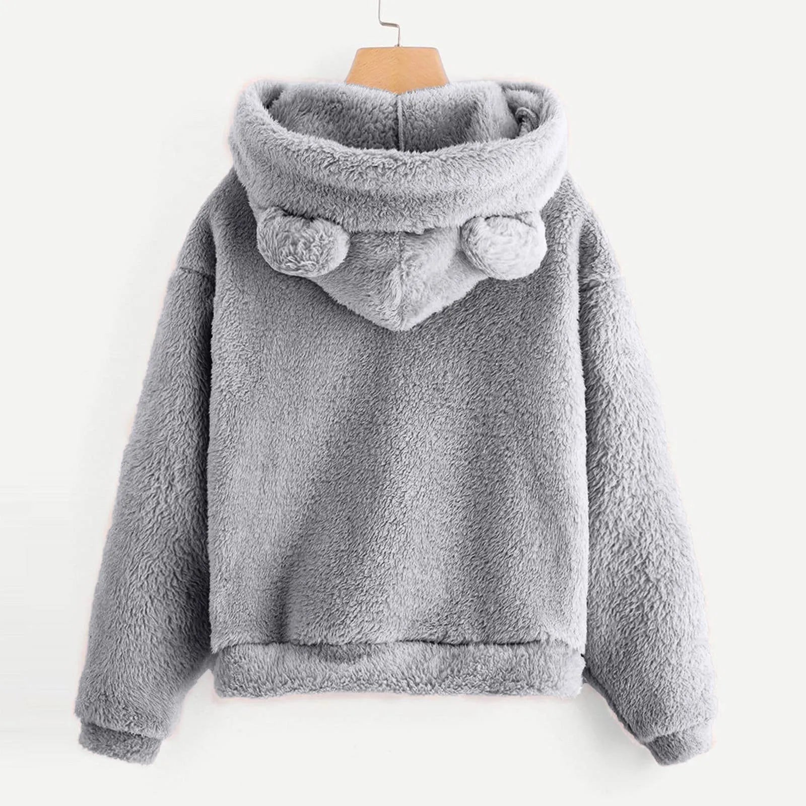 Hoodie teddy fleece