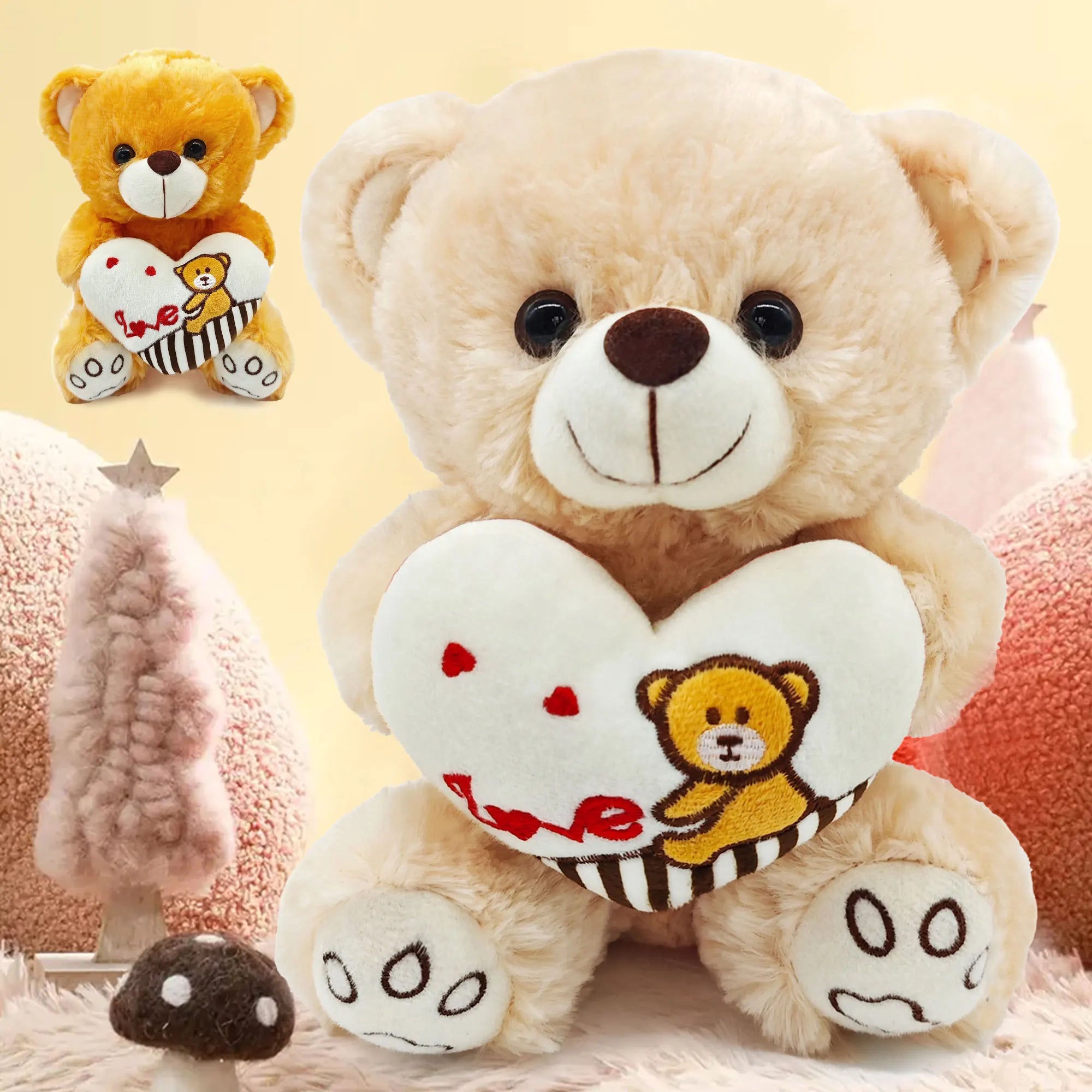 Teddy with i love you