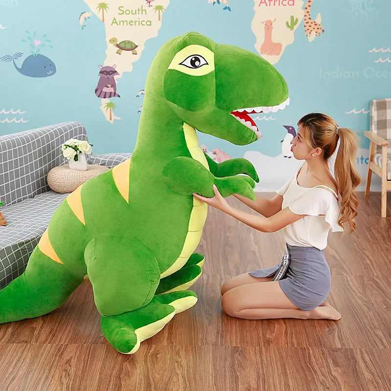 Giant teddy dinosaur