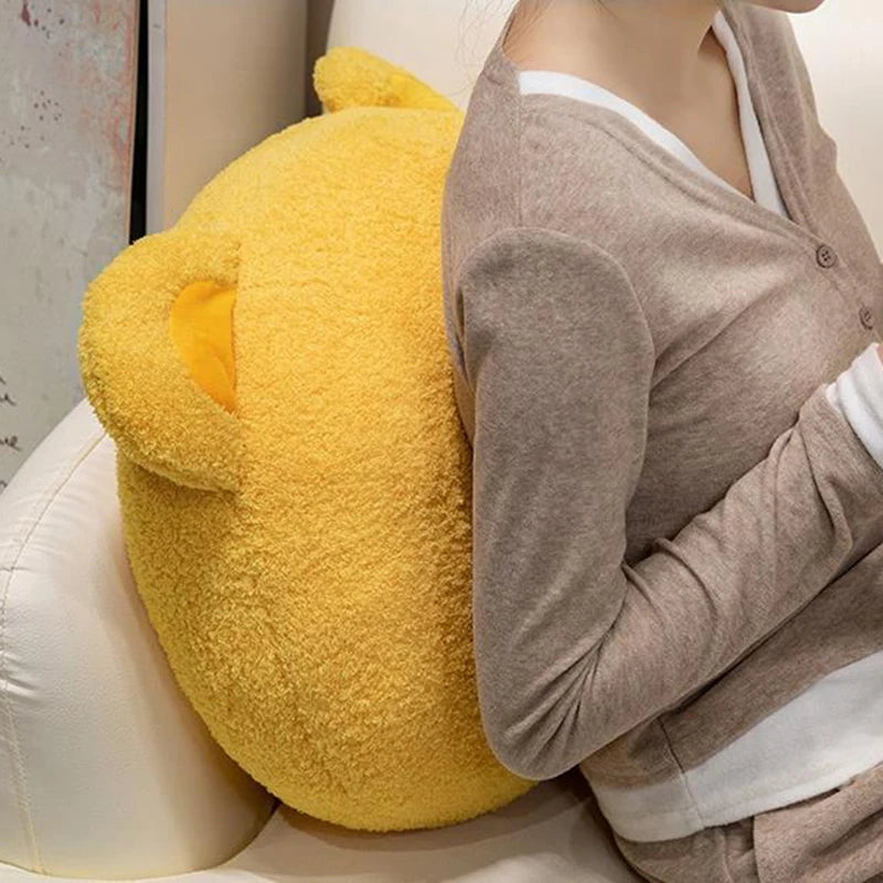 Teddy bear cushion