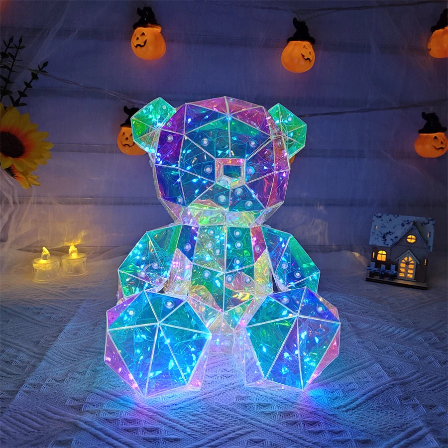 Teddy with lights