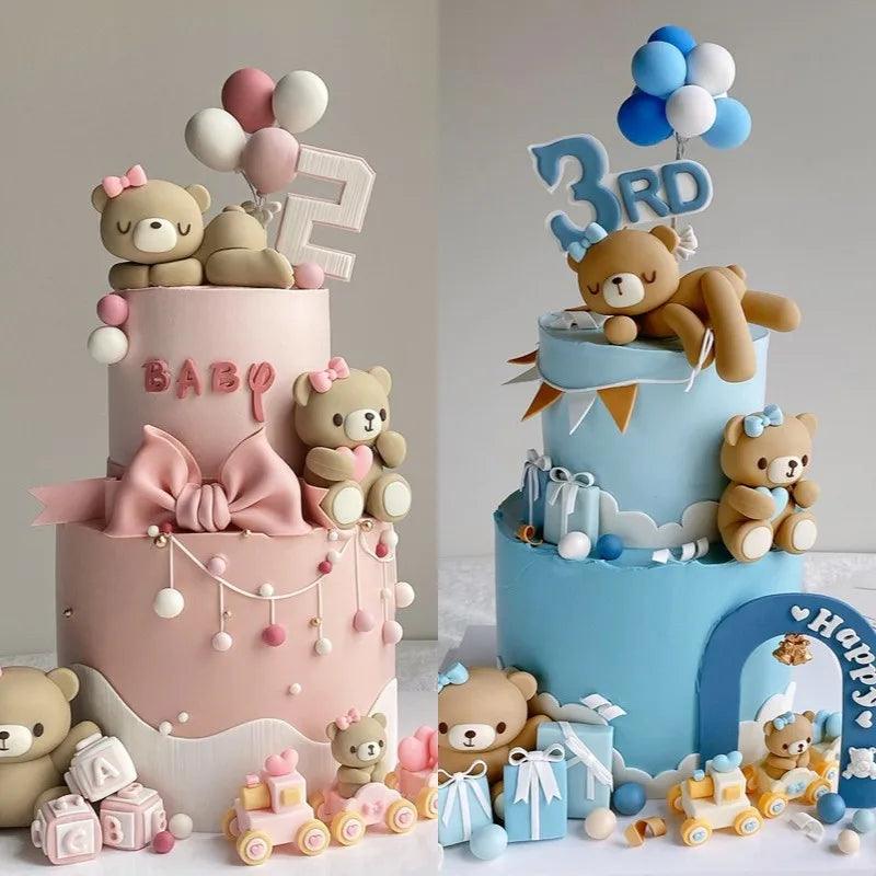 Teddy bear cake