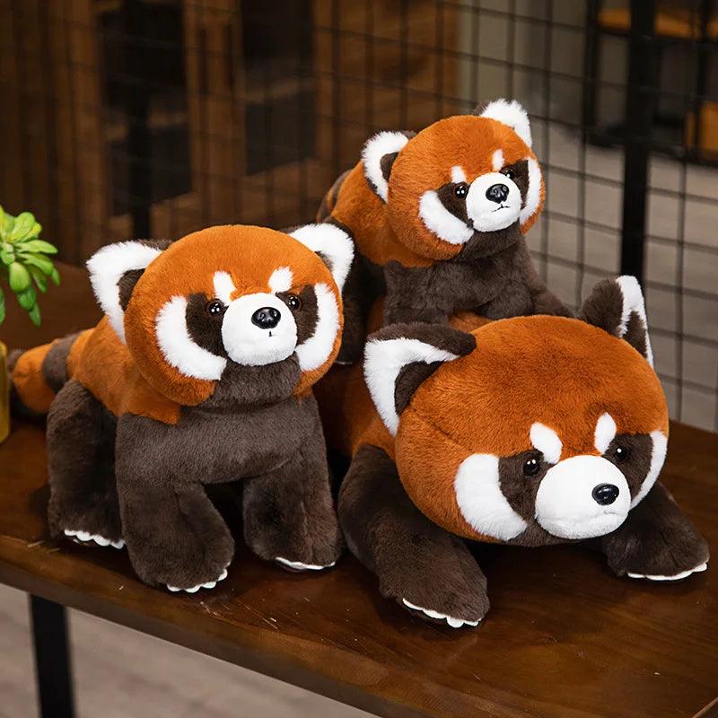 Red panda plush toy