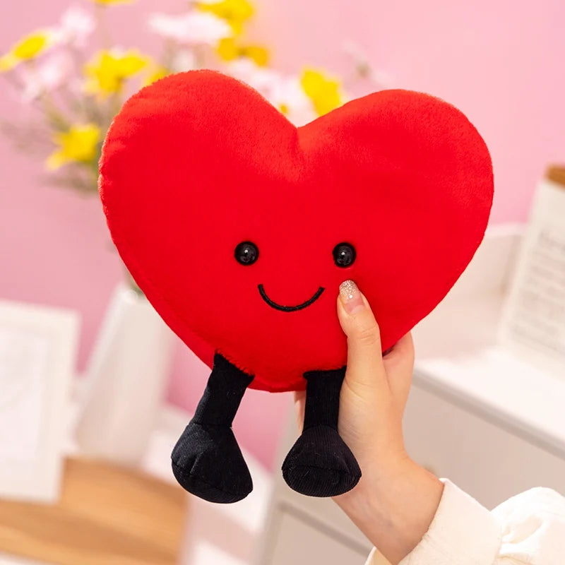 Jellycat amuseable red heart collectable plush decoration