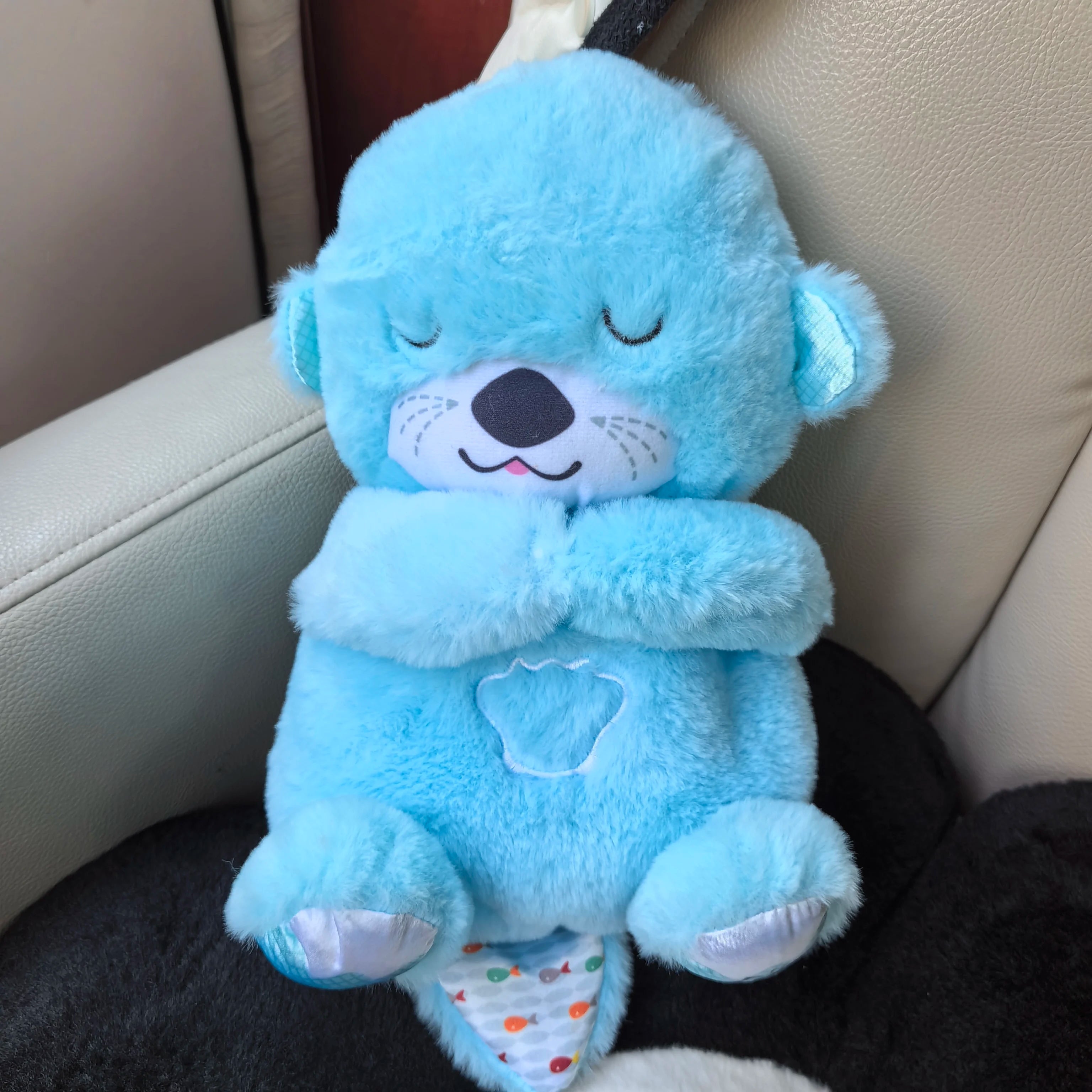 Blue teddy bear