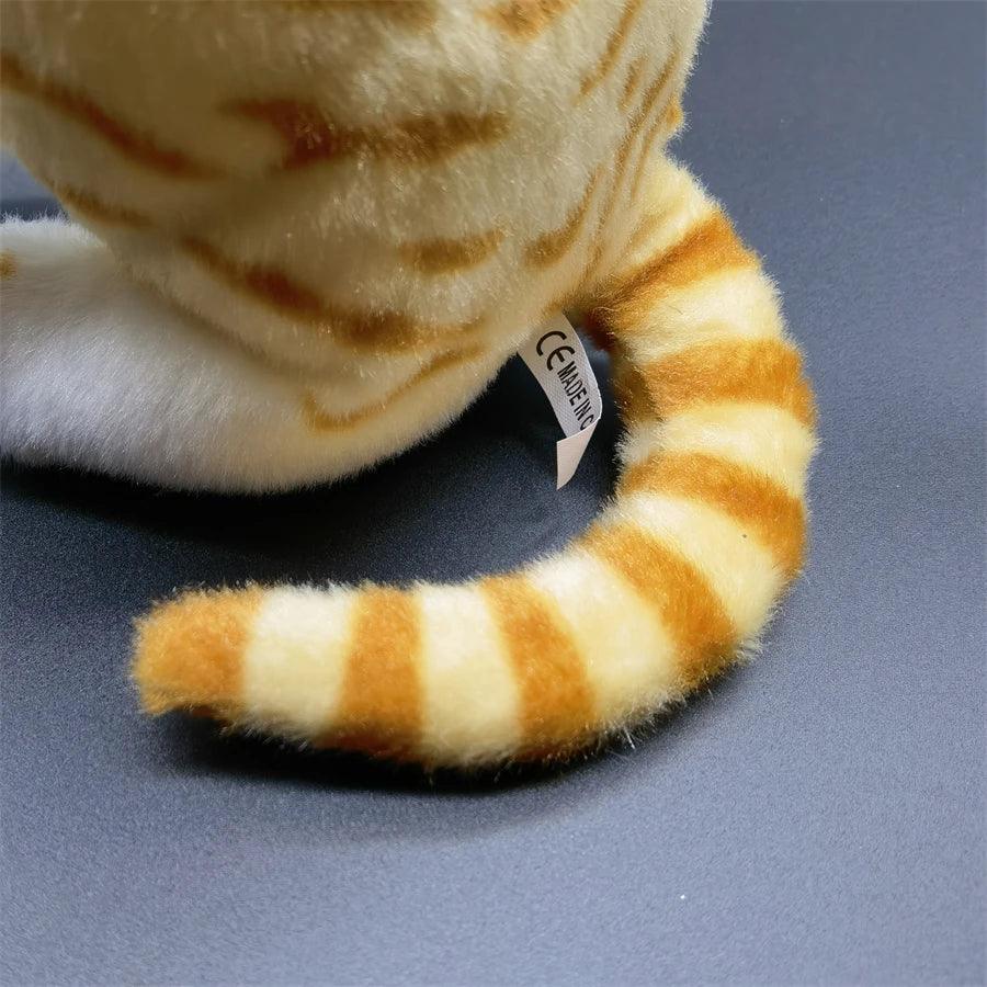 Calico cat plush