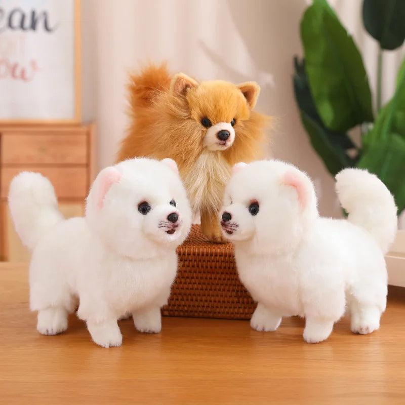 Pomeranian plush toy