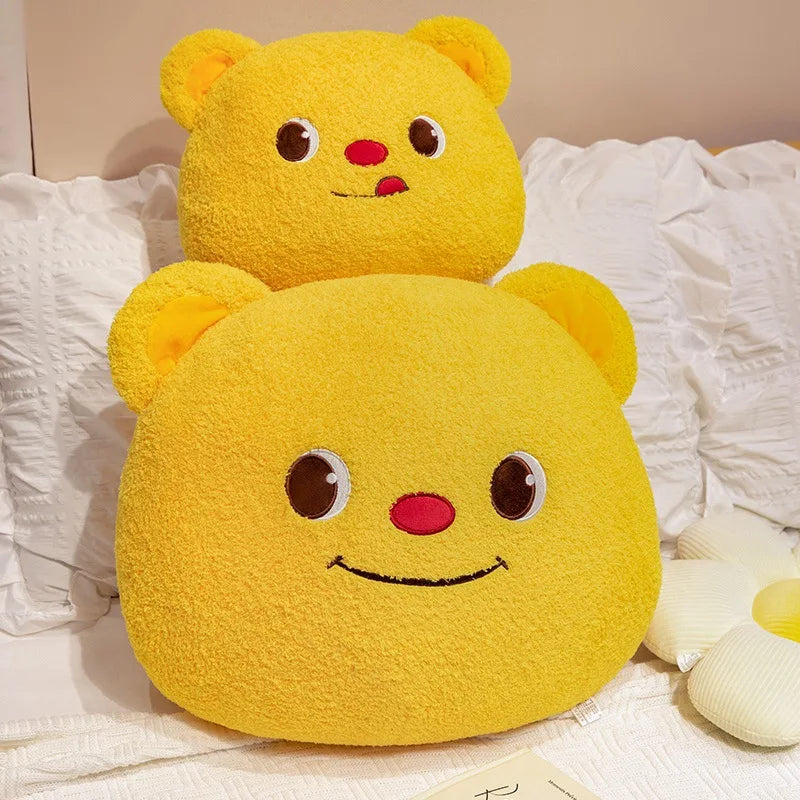 Teddy bear cushion