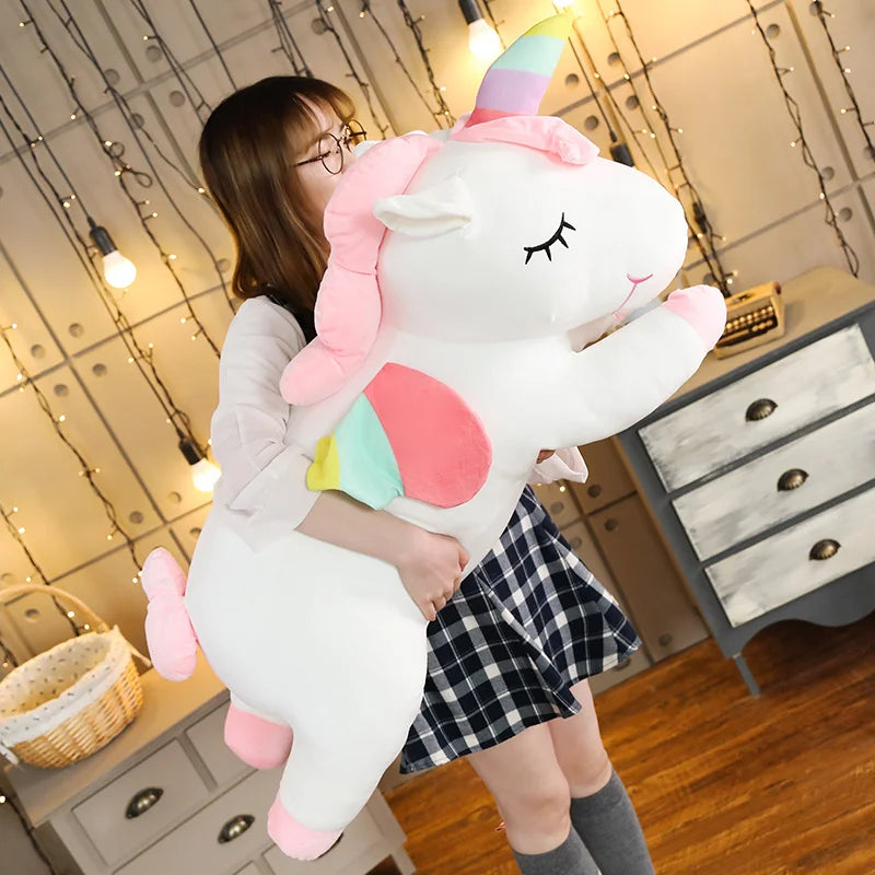 Huge unicorn teddy