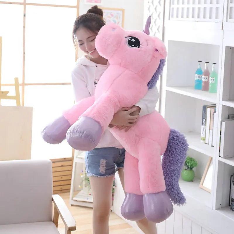 Giant plush animals