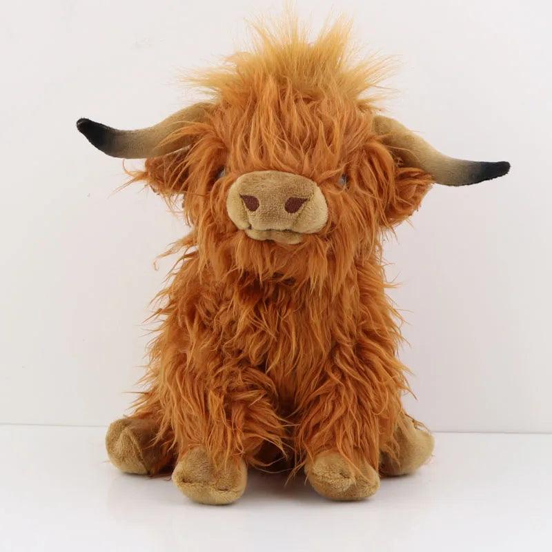 Highland cow teddy bear