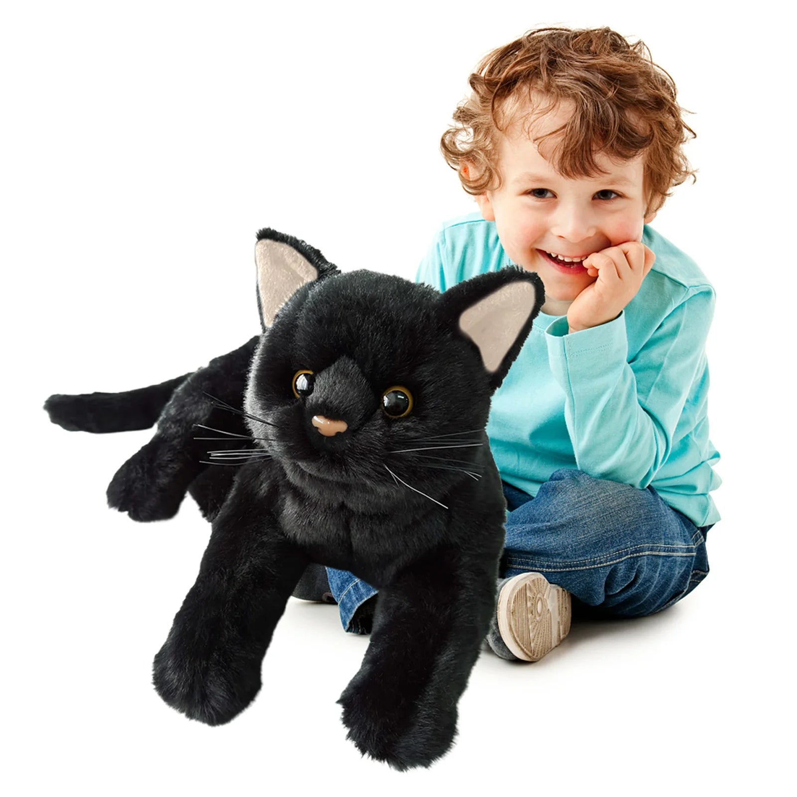 Black cat teddy