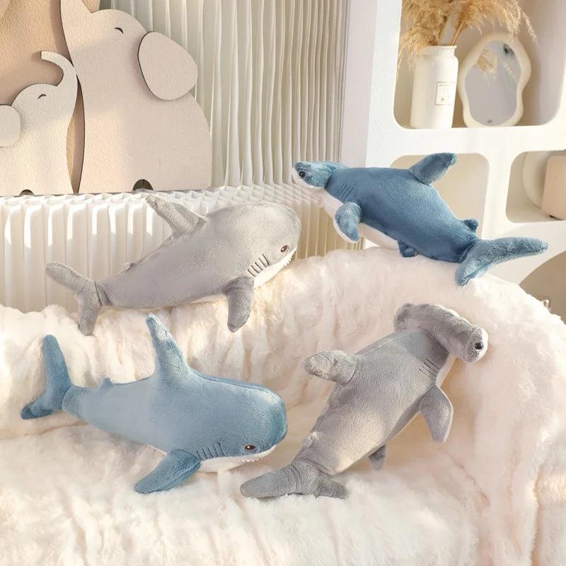 Hammerhead shark plush