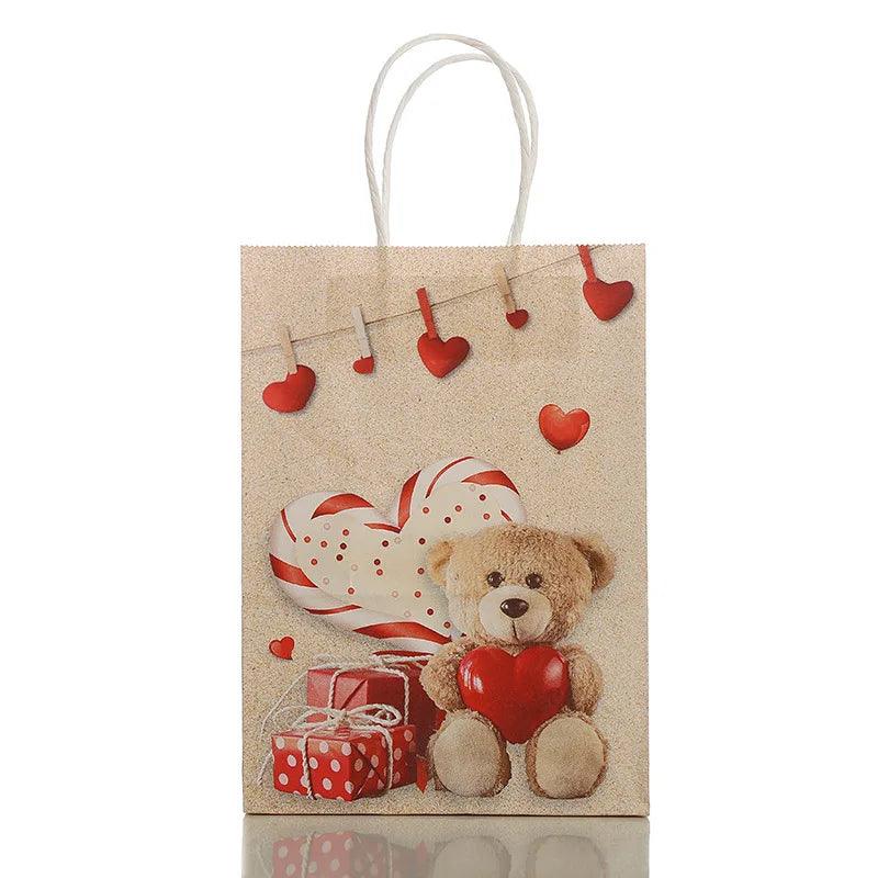 Teddy bear gift bag