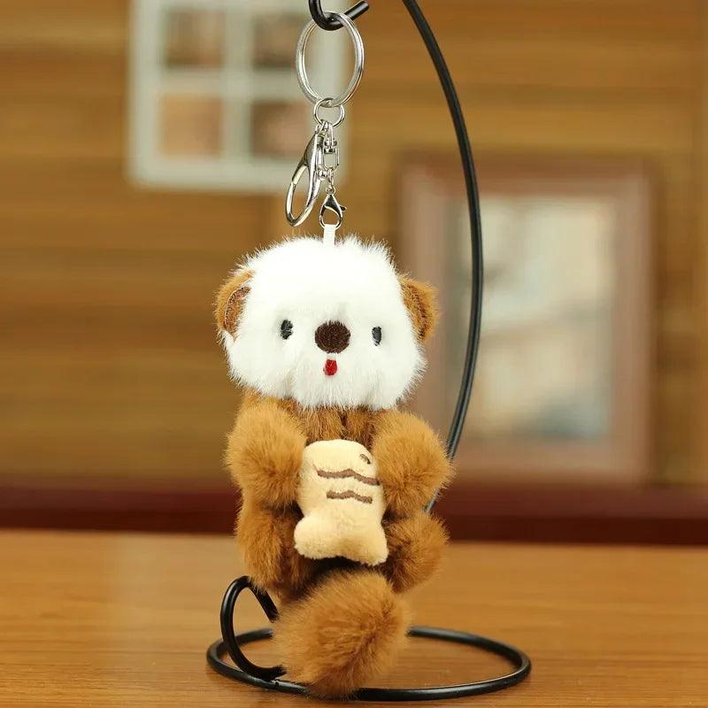 Plush keyring