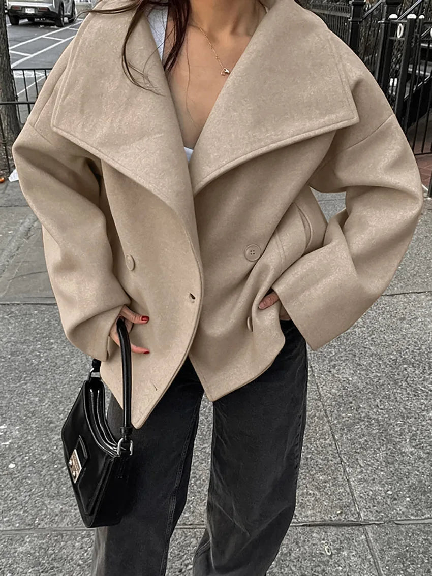 Teddy coat khaki