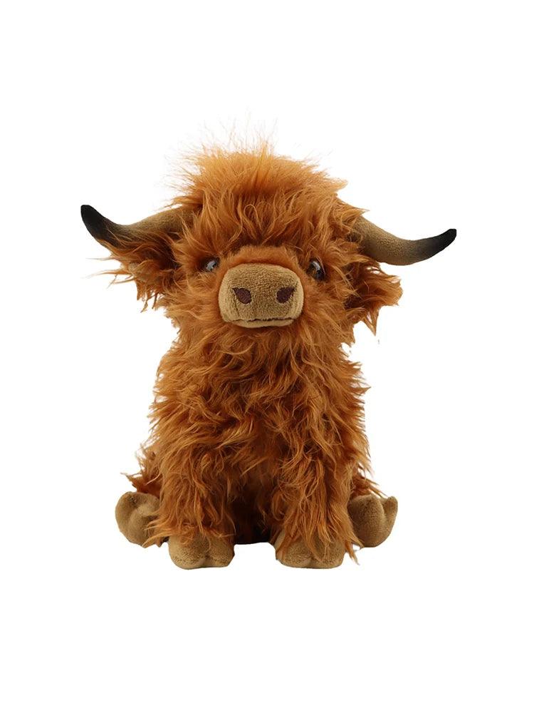 Highland cow plush toy